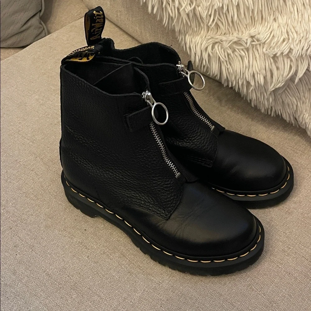 Dr Martens 1460 Front Zip Boots
